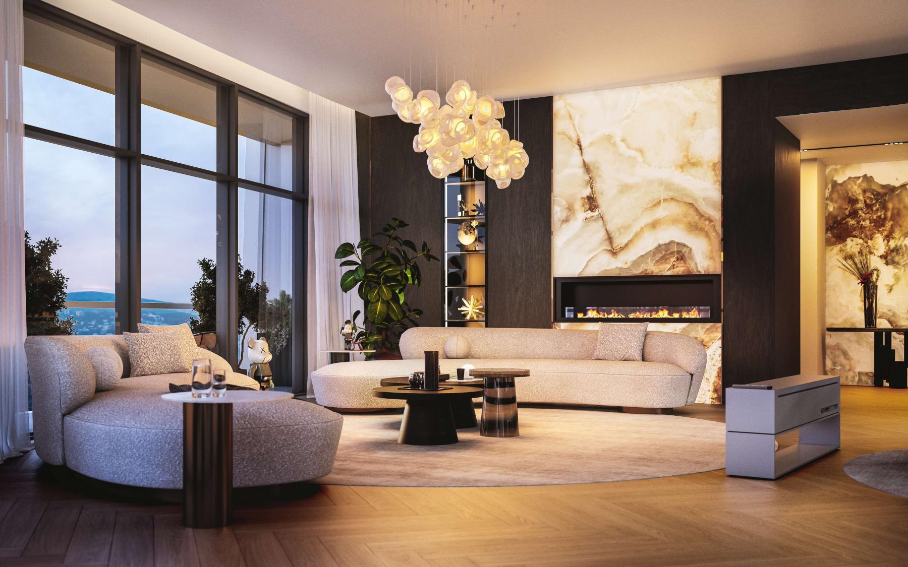 Eurovea Tower interiér