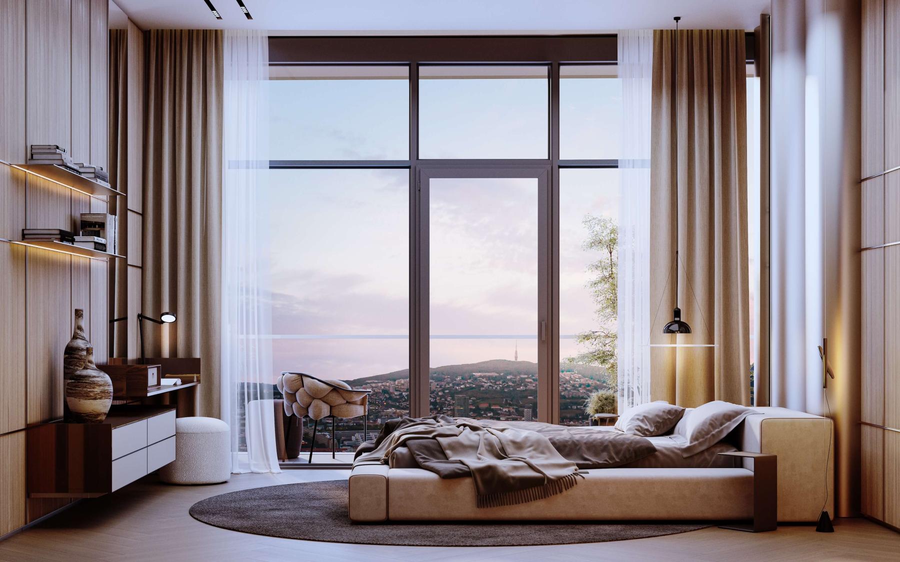 Eurovea Tower interiér